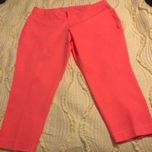 Coral Slim Fit Ankle Pant